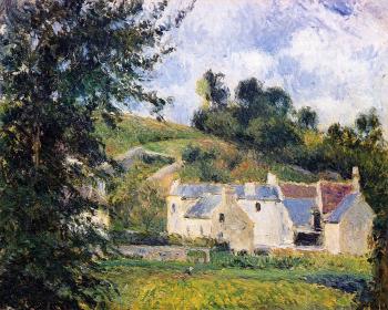 Camille Pissarro : Houses of l'Hermitage, Pontoise